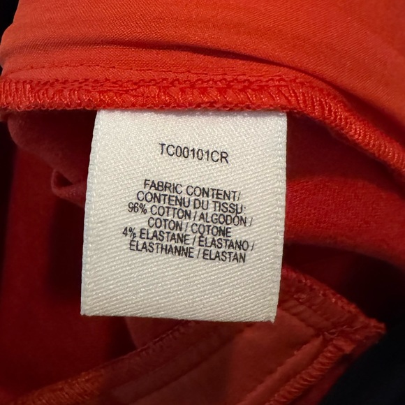 Derek Lam 10 Crosby Red Flared Trousers Office Workwear Career - Picture 10 of 10